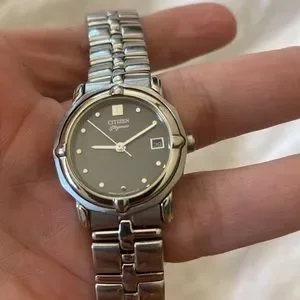 Citizen elegance stainless steel watch black face needs battery Citizen® Women main image 4